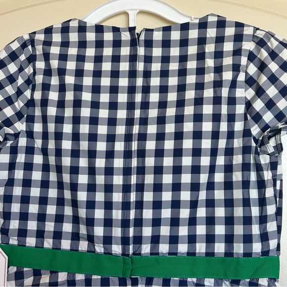 NWT Sz12 Classic Prep Ann Gingham Taffeta Dress - Picture 6 of 10